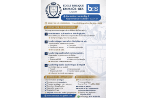 🌐 FORMATION LEADERSHIP & GOUVERNANCE ECCLÉSIALE